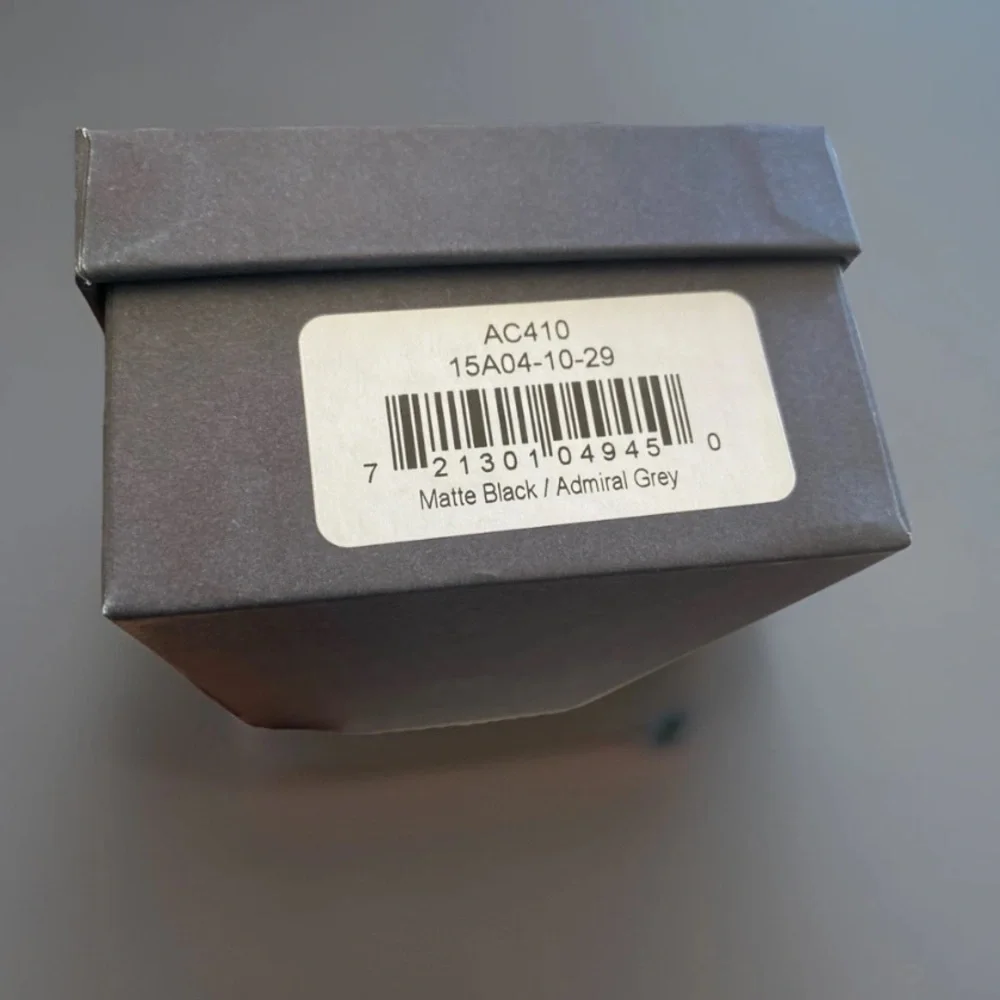 Art + Craft AC410 Sunglasses Matte Black Admiral Grey Lenses Case Box New $259